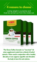 Meilleure Vente : Boîte de Café Vert Instantané Sans Sucre pour Minceur Naturelle et Perte de Poids