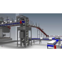 Professionele intelligente kartonnen snelvriesmachine met continue tunnelvriesfunctie voor industriële vleesfabrieken