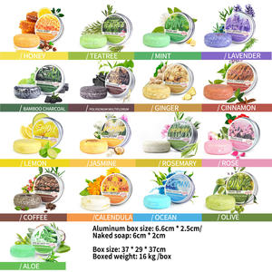 Pequeño lote personalizado hecho a mano a base de hierbas naturales vegetariano ecológico sólido champú orgánico sólido jabón - Product Image 6