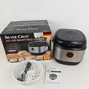 Nouvelle Cocotte de Riz Intelligente Automatique Numérique 5L, Antiadhésive, Grande Capacité, pour la Maison, 110V/220V, Argent, Modèle 2025 - Product Image 1
