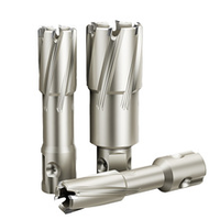 Foret annulaire magnétique SUNJOY 2 pouces en carbure de tungstène TCT, queue Weldon, pour perçage de l'acier, sable blanc