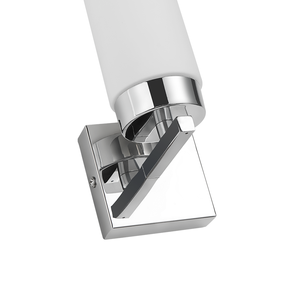 Modern Indoor Wall Lamp Light Brushed Nickel <b>Vanity</b> Light with Clear/Frosted Glass Shades for Bathroom Mirror Lighting - Product Image 3