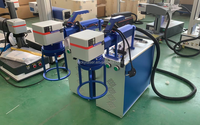 Harga pabrik Jinan pengukir Laser genggam mesin penanda Laser 2D 20W 30W 50W
