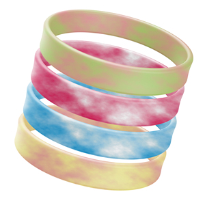 Custom Basketball Gym Soft Colorful Logo Adjustable Flexible Durable Silicone Rubber Promotional Wristband