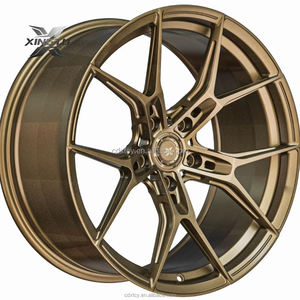 Xingtu ล้อแม็กสีทอง17 18 19 <span class=keywords><strong>20</strong></span> 21 22นิ้ว1ชิ้น5X120สีทองขัดเงาสำหรับเฟอร์รารีออดี้ - Product Image 3