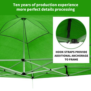 Gazebo <span class=keywords><strong>6x3</strong></span> <span class=keywords><strong>Carpa</strong></span> Para Negocio Plegable 10x20 Toldo Desplegable Económico 3x3 3x6 Tienda Plegable para Exterior a Prueba de Sol - Product Image 6