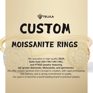 Moissanite de luxe 3ct Radiant Cut Ensemble de bagues Moissanite en argent sterling S925 <span class=keywords><strong>Bague</strong></span> Moissanite certifiée GRA 4ct - Product Image 6