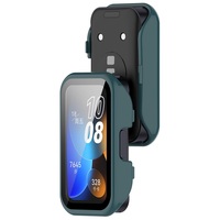 Protecteur d'écran en verre trempé accessoires de protection pare-chocs couverture complète pour Huawei Band 8 PC Case