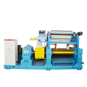 Mesin pencampur dua rol untuk mencampur bahan karet/mesin pencampur karet/Mixer karet