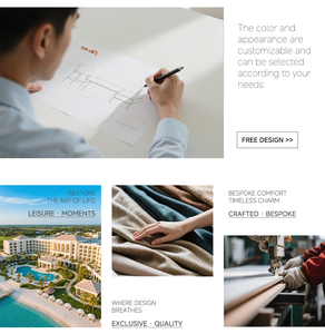 เตียงอาบแดดไม้สักสไตล์อิตาลีหรูหราเฟอร์นิเจอร์กลางแจ้งชายหาดรีสอร์ท - Product Image 2