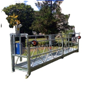 Plateforme de travail suspendue galvanisée à chaud ZLP630 pour le nettoyage des fenêtres - Product Image 1