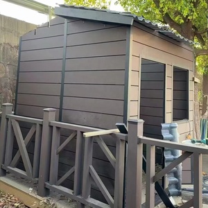 <span class=keywords><strong>Maison</strong></span> extérieure préfabriquée série D 2m * 2m <span class=keywords><strong>maison</strong></span> de stockage contreplaqué ignifuge étanche ISO prouver un design moderne facile à installer - Product Image 3