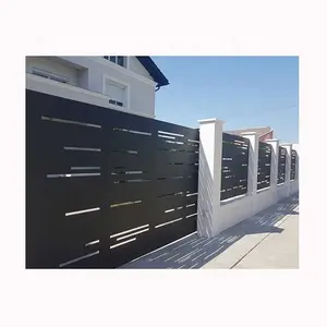 주문을 받아서 만들어진 레이저 커트 알루미늄 패널과 문 현대 알루미늄 패널 문 디자인