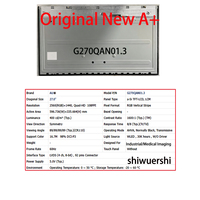 Vente en gros d'écrans LCD d'origine neufs A+ 27 pouces LW270AHA-ESG1 G270QAN01.3 LM270QQ2 SPA1 SPA3 M270DMA-E7B LSM270HP05 203 M03