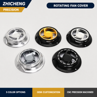 Cache-ventilateur rotatif en aluminium CNC pour moto, protection du ventilateur de refroidissement du moteur pour Vespa Primavera Sprint 125 150