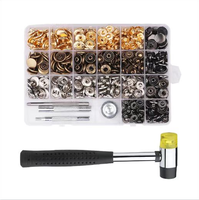 Kit de rivets de cuir et d'outils en métal, ensemble complet, meilleures ventes,