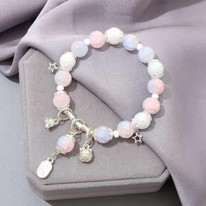 High-end Crystal & Rhinestone Micro Insert Butterfly Design Trendy Beaded Bracelet for Women's Anniversary Gift