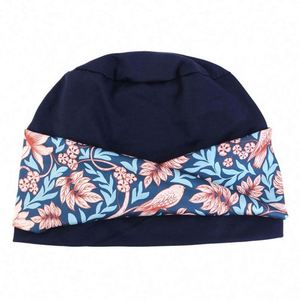 New Arrival Women Twist Turban with Floral Pattern Printed Polyester Outdoor Headwrap Stretchy Muslim <b>Hijab</b> Chemo <b>Cap</b> - Product Image 6