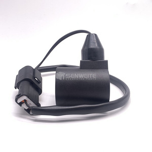 คอยล์โซลินอยด์วาล์ว Senwitt 12V 24V แบบ Pilot Lock Rotary สำหรับอะไหล่ไฮดรอลิกของรถขุด - Product Image 5