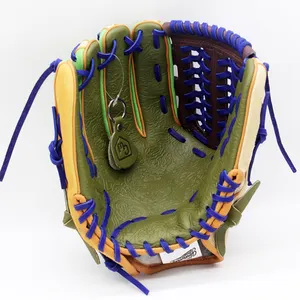 Gants de baseball professionnels personnalisés pour gants de baseball à gauche