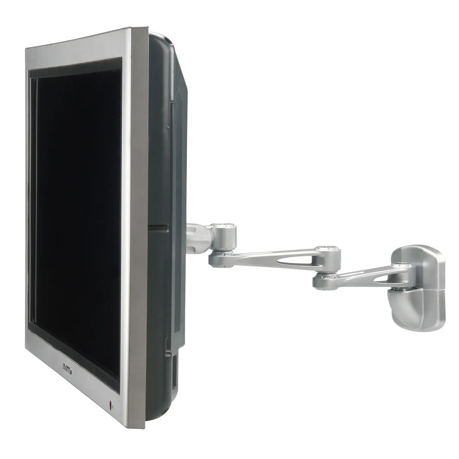 Монитор для ЖК-телевизора с поворотным креплением на стену может наклоняться вниз на 15 градусов и поворачиваться