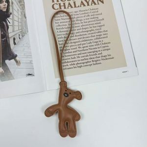 Cartoon Teddy <b>Bear</b> Charm <b>Cute</b> Bag Funny Lucky Pu Leather Handbag Pendant - Product Image 2
