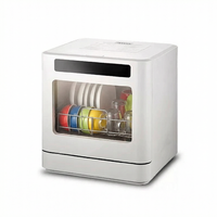 Lavavajillas de Sobremesa Inteligente, Totalmente Automático, Esterilización a Alta Temperatura, Sin Instalación, para Hotel y Hogar, 5