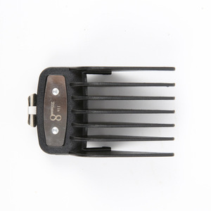 Juego de protectores para cortapelos, 10 piezas, peines de plástico negro para uso doméstico, característica de seguridad - Product Image 4