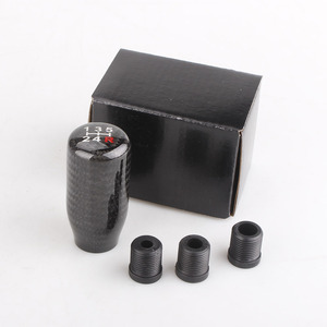 RASTP Carbon Fiber Gear <b>Shift</b> <b>Knob</b> 5 Speed 6 Speed Ergonomic Car Gear <b>Knob</b> - Product Image 4
