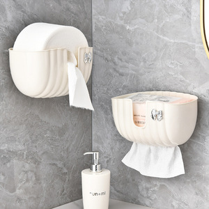 Portarotolo da Parete in Plastica di Design Creativo e Lussuoso, Multifunzionale per il Bagno - Product Image 1