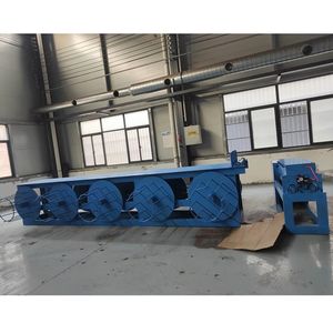 Ligne de coulée continue électrique horizontale de 2 tonnes de capacité quotidienne Tiges en aluminium de 8-16mm de diamètre Refroidissement par eau entraîné par moteur - Product Image 6