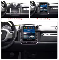 Android 13 1G+16G Quad Core Auto-DVD-Player für Mercedes-Benz Smart Fortwo 2015 2016 2017 Radio Stereo Audio GPS WIFI BT IPS DSP