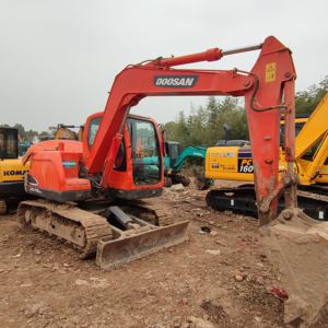 Excavadora sobre orugas Doosan DX 75-9c a la venta en Shanghai, usada con características de buena calidad, componentes principales, motor, bomba de motor - Product Image 1