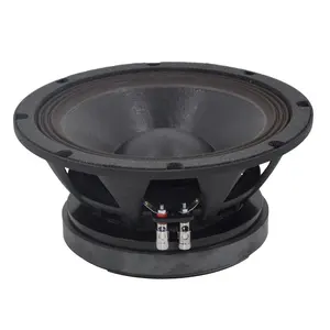 Professional 10-Inch Audio Speaker Quality Woofer with 500W Power Iron Subwoofer Outdoor Sound System Big Bass Lighting Effects