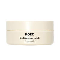 Patchs pour les yeux au collagène OEM pour les rides et les ridules, avec gelée de rose, soin coréen pour les yeux, masque de nuit pour éliminer les rides