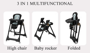 เก้าอี้เด็กอเนกประสงค์ไฟฟ้า 3 in 1 ยี่ห้อ OEM ปรับระดับความสูงได้ พับเก็บได้ - Product Image 3