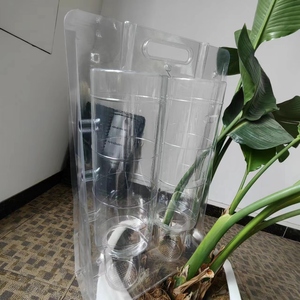 Nhà Máy Tùy Chỉnh Vận Chuyển Bao Bì Hộp Trong Suốt Pet PVC Nhựa Tri Gấp Vỏ Sò Bao Bì Vỉ Cho Các Nhà Máy Với Xử Lý - Product Image 3