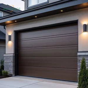 <span class=keywords><strong>Porte</strong></span> <span class=keywords><strong>de</strong></span> <span class=keywords><strong>garage</strong></span> <span class=keywords><strong>sectionnelle</strong></span> moderne et élégante en aluminium, <span class=keywords><strong>isolation</strong></span> rigide en mousse PU, multiples profilés <span class=keywords><strong>de</strong></span> panneaux, kits <span class=keywords><strong>de</strong></span> quincaillerie complets <span class=keywords><strong>pour</strong></span> villa - Product Image 6