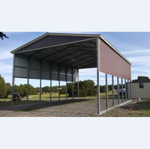 अनुकूलित आकार डिजाइन स्टील संरचना इन्सुलेट बिल्डिंग ट्रक कार गैरेज आरवी कार्पोर्ट - Product Image 3