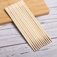 Bâtonnets de bambou jetables écologiques à prix compétitif, carrés, de 220 à 260 mm, pour barbecue, en provenance d'Anhui Huoshan