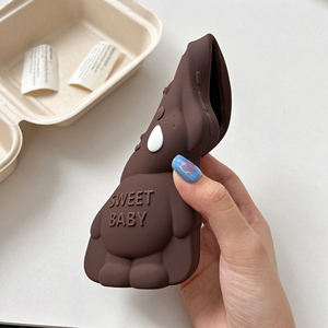 Ốp điện thoại silicon hình bé khóc dễ thương hoạt hình, chống sốc, dành cho 17/16/15 Pro Max/14/13, thiết kế hình thú - Product Image 4