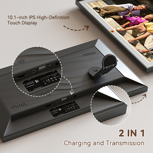 <span class=keywords><strong>Oem</strong></span> nhà sản xuất của tùy chỉnh 10 inch Khung ảnh kỹ thuật số 32GB Wifi tùy chỉnh màn hình cảm ứng Máy nghe nhạc quảng cáo MP4 MP3 đồng hồ - Product Image 6