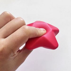 ของเล่นบีบคลายเครียดรูปดาว PU ขายส่ง รับทำโลโก้ ลูกบอลยางนุ่มลดแรงกด สำหรับของขวัญส่งเสริมการขาย - Product Image 1