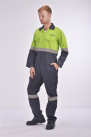 Salopette résistante à la flamme pour homme, vêtement de travail personnalisé Hivis