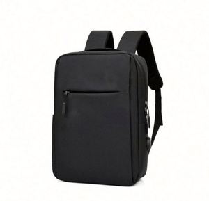 Factory Wholesale Unisex School Laptop <b>Backpack</b> with USB Polyester Lining Fashion Style Below 24L Capacity Custom Logo Option - Product Image 1