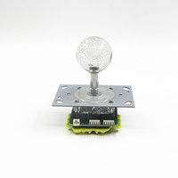Accessoires de joystick à tête sphérique Chilong CL-3002, volant de jeu, sphère de direction, diamètre 43 mm, longueur du joystick 74 mm