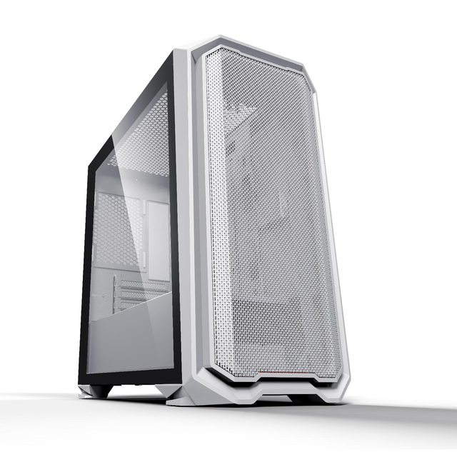 Factory New Design Simple Desktop Office Case USB3.0 Gaming Mid Tower PC Case with 240 Water-cooled Glass Side ATX Compatible