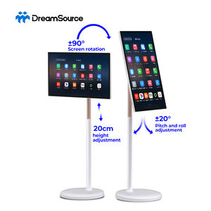 Téléviseur intelligent <span class=keywords><strong>portable</strong></span> de 32 pouces avec batterie, Android 12, écran intelligent <span class=keywords><strong>sur</strong></span> roulettes, Full HD, téléviseurs intelligents mobiles pour les voyages - Product Image 1