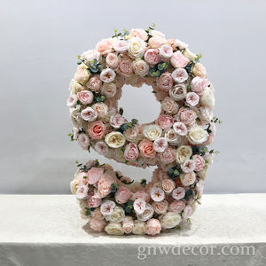 GNW kustom huruf kualitas tinggi latar belakang bunga lengkungan dinding pernikahan mengusulkan latar belakang bunga dinding untuk dekorasi pernikahan - Product Image 6