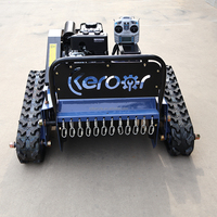 Robot tondeuse à gazon autopropulsé, télécommande, tracteur marcheur, machine à couper l'herbe de jardin, tondeuse à gazon automatisée